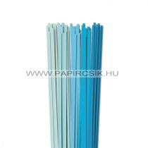 Hellblau Farbton, 5mm Quilling Papierstreifen (5x20, 49 cm)