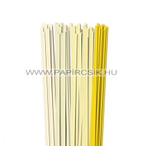 Hellgelb Farbton, 6mm Quilling Papierstreifen (5x20, 49 cm)