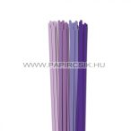 Violett Farbton, 5mm Quilling Papierstreifen (4x20, 49 cm)